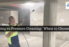 Scrubbing vs Pressure Cleaning: When to Choose Each